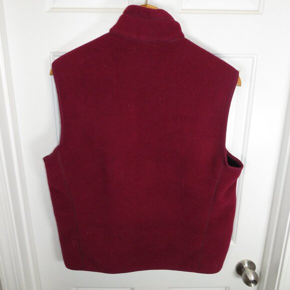 Vintage Men’s Patagonia Synchilla Fleece Full Zip Vest LG True Nature Logo* - Picture 6 of 6